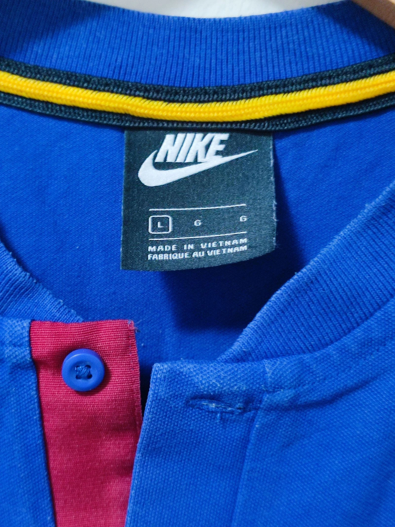 Polo Henley FC Barcelona Nike Officieel - Maat L – photo 3